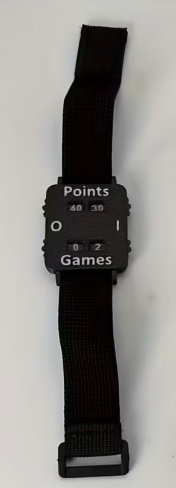 Score tracker wristband