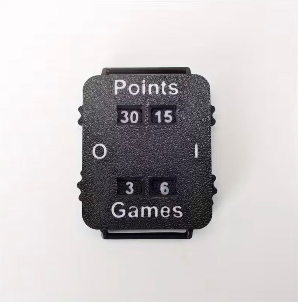 Score tracker wristband